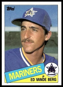 1985 Topps #566 Ed Vande Berg Seattle Mariners NM+ - Picture 1 of 2