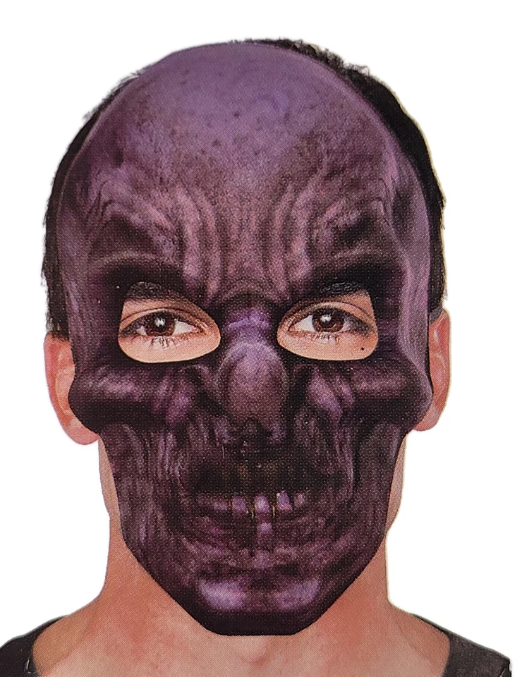 Way To Celebrate Ancient Demon Face Mask Halloween Scary Creepy Adults 14+ - Image 1 of 1