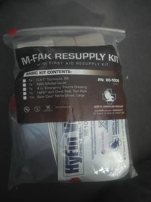 Genuine top quality North American Rescue M-FAK mini First Aid Kit - Image 1 of 3