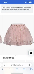 Baby Sara Tutu Mesh Star Skort Skirt - Picture 1 of 8