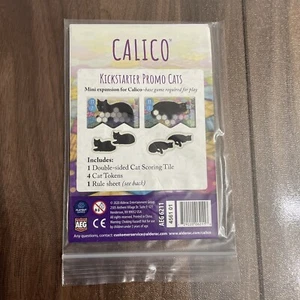 Calico Kickstarter Exclusive PROMO Cats Expansion / AEG Board Game / NEW - Picture 1 of 1