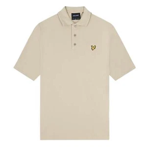 Lyle & Scott Mens New SP2002V Rally Tipped Pique Polo T-Shirt - Picture 1 of 6