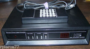 SINTONIZADOR CONVERTIDOR DE CABLE DE CONTROL REMOTO INALÁMBRICO HE+ ¡CON EXCELENTE ESTADO REMOTO! - Imagen 1 de 6