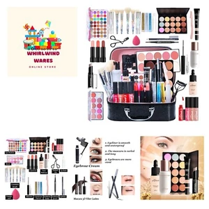 All-in-One Make-up Set 34-teilig Make-up Kit für Frauen Komplettset Mehrzweck Make-up... - Bild 1 von 10