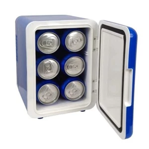 Bud Light  6 Can Mini Beverage Center Mini Fridge Portable Cooler NEW! - Picture 1 of 2