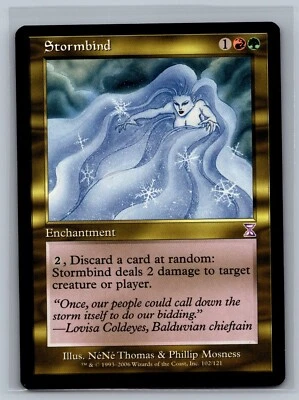 Magic The Gathering Time Spiral Timeshifted Stormbind #102/121 MTG TCG CCG - Image 1 of 2