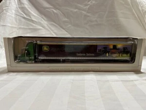Spec Cast 1/64th International 8600 with John Deere GPS Systems Van Trailer - Picture 1 of 4