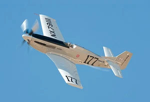 1/10 Scale Reno Racer P-51 Mustang Plans, Templates and Instructions 44ws - Picture 1 of 2
