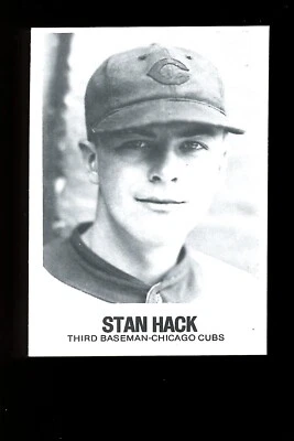 1979 TCMA Renata Galasso #78 Stan Hack Chicago Cubs - Image 1 of 2