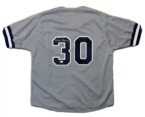 Willie Randolph #30 Autographed Custom New York Yankees Jersey JSA Witnessed - Picture 1 of 4