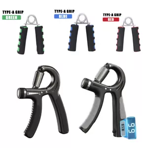 Hand Grip Strength Trainer Fitness Gripper Non-Slip Forearm Muscle Exerciser AU - Picture 1 of 11