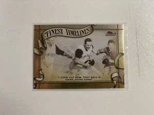 Bill Mazeroski 2024 Topps Finest Timelines Pittsburgh Pirates #FT-8 - Imagen 1 de 1