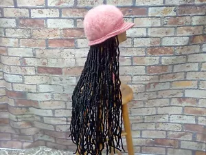 Distressed Locs Headwarmer Wig Cap. 30 Inches (XMAS SALES) - Picture 1 of 12