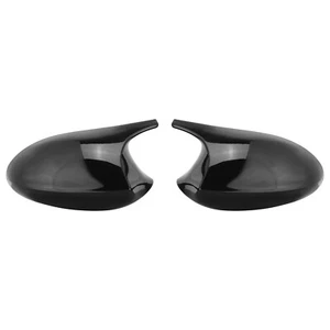 Pair Door Wind Mirror Cover Cap For BMW E90 E91 328i 328xi 330i 330xi 335i 335xi - Picture 1 of 7