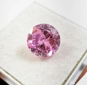 6.60 Ct Unique Round Shape Pink Zircon Loose Gemstones - Picture 1 of 5