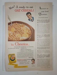 VTG Print Ad Cheerios, Steak DinnerFrom Successful Farming October 1949 - Picture 1 of 2