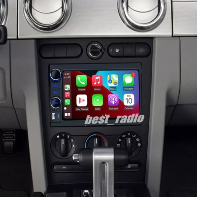 4+64G For 2005-2009 Ford Mustang Apple CarPlay Android Auto Car Radio GPS Stereo Foto 1 de 4