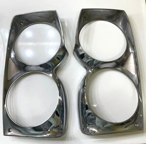 1965 Mercury Comet headlight bezels right and left Ford originals OEM - Bild 1 von 13