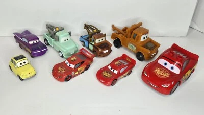 Disney Pixar Cars Plastic Lot Of 8 - Image 1 of 4