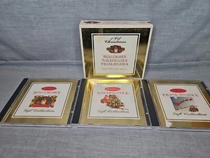 3 CD Christmas Gift Collection: Bing Crosby, Nat King Cole, Frank Sinatra - Picture 1 of 5