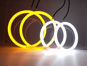 Switchback LED halo ring for BMW X1 E84 10-15 Xenon headlight angel eye lamp DRL - Picture 1 of 19