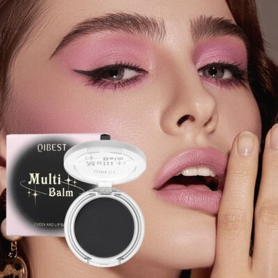 Klares Rosafarbenes Farbwechselndes Gel-Lippenbalsam Schwarzes Rouge Mattes ▽ - Bild 1 von 4