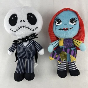 Jack und Sally Tim Burtons Nightmare Before Christmas 8 Zoll Disney Plüsch 2er-Set - Bild 1 von 13