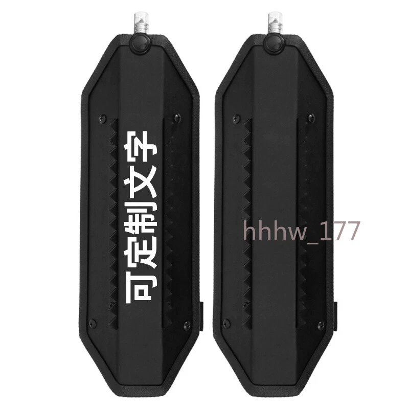 Square PC Riot Aluminium Alloy Shield Arm Shield Multifunctional with Serrated - Image 1 of 4