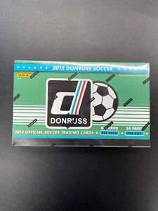 2015 Donruss Soccer Factory Sealed HUGE 24 Pack HOBBY BOX-AUTO! *1955