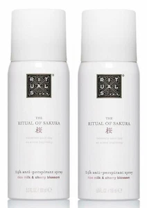 2x RITUALS The Ritual of SAKURA 24h Deo-Spray 300ml Neu & Ovp 2 x 150 ml Dosen - Bild 1 von 1