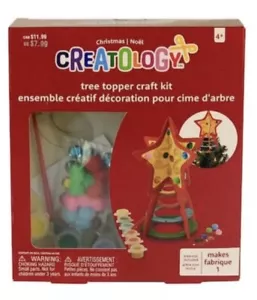 NIB Creatology Christmas Tree Topper Star Kid Craft Kid lot of 2 kits - Picture 1 of 5