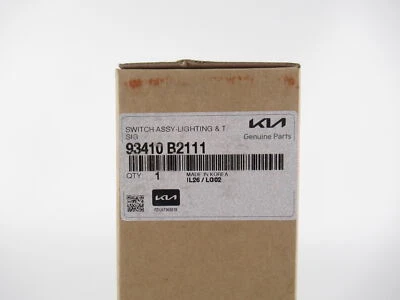 Interruptor combinado de señal de giro original OEM Kia 93410 B2111 2017-2019 Soul Foto 1 de 4