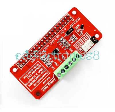 ADS1115 ADC ADC Analog to Digital Converter Board for Raspberry Pi 3/2/B+ - Bild 1 von 4