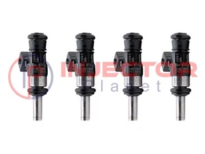 Set of 4 Bosch 0280158038 fuel injector BMW 7672335 Genuine OEM - Picture 1 of 5