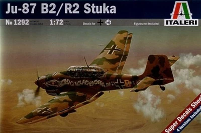 ITALERI 1292 JU-87 B2/R2 STUKA scala 1:72  1292 - Immagine 1 di 4