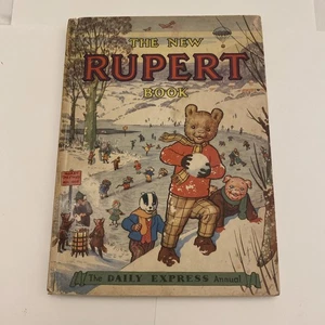 The New Rupert Book Daily Express Unclipped 1951 - Bild 1 von 6