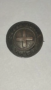 Seltene WWII CBI (Indien) Rotes Kreuz Blutspender Pin Miliz Vintage - Bild 1 von 5