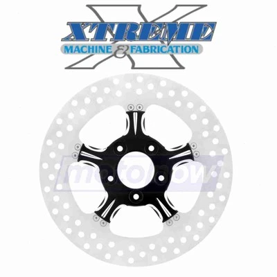 Xtreme Machine Front Right Fierce Brake Rotor for 2008-2017 Harley Davidson br - Image 1 of 4