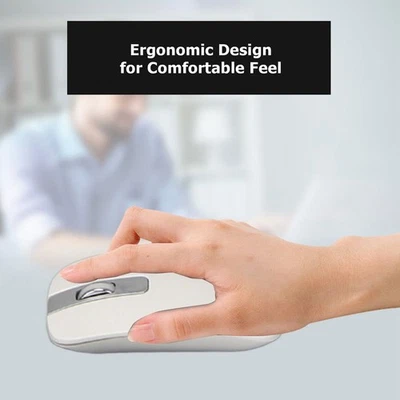 ・Wireless Keyboard Mouse Combo 2.4G Ultra Thin 1600dpi 78 Keys​ For Home Office - Image 1 of 4