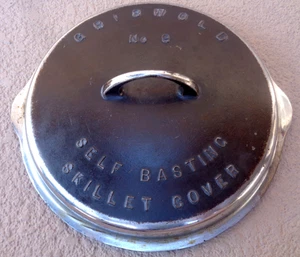 GRISWOLD NO.9 1925 TAPA DE SARTÉN AUTOALIMENTADA SOLO ERIE, PA VINTAGE - Imagen 1 de 5