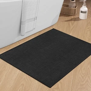 Bathroom Rugs Mat 36x25, Ultra Thin Non Slip Bath Mat Large Quick Dry Absorbe... - Picture 1 of 7