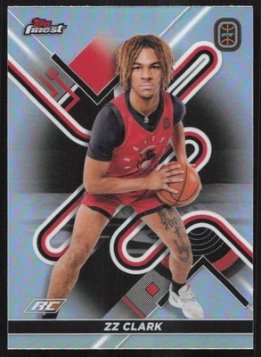 2022-23 Topps Finest OTE Overtime Elite - ZZ Clark #38 Refractor (RC) - Image 1 of 2