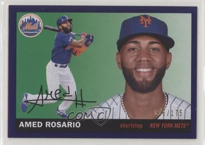 2020 Topps Archives 1955 Topps Purple /175 Amed Rosario #84 - Image 1 of 2