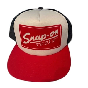 *NEU! Snap-On Tools Mütze Kappe Retro-Stil rot & schwarz, MESH BACK Snap-Back Trucker - Bild 1 von 7