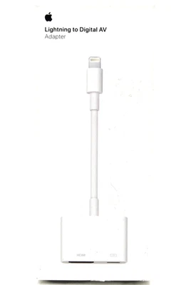 Lightning auf HDMI Adapter für iPhone MFi Zertifiziert 1080P AV Kabel TV Projektor - Bild 1 von 4