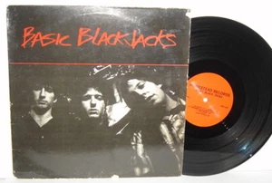 BLACKJACKS Basic Blackjacks LP 1984 Homestead 001 Vinyl Plays Well - Imagen 1 de 3