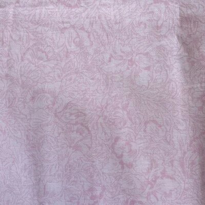 AMPLIO Fragmento Rosa Blanco Floral St. Nicole Diseños Benartex 54”x 108” Foto 1 de 4