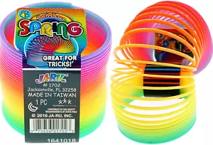 JA-RU Big Spring Rainbow Ring Magic Set (1 Unit) Fidget Stress Toy for Kids Girl - Picture 1 of 12