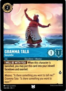 Disney Lorcana - Gramma Tala - Storyteller - #146/204 - Uncommon - Picture 1 of 2