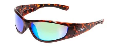 Gafas de sol polarizadas envolventes flotantes Coyote FP-69 dorado tortuga y verde espejo 67 mm Foto 1 de 4